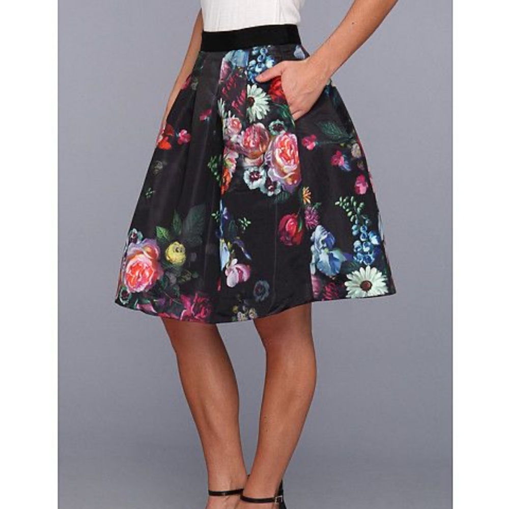 TED BAKER | Oil Painting Skirt